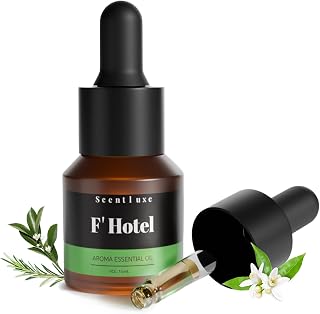 F' Hotel Essential Oils for Aromatherapy Diffusers - Inspired by Four Season Hotel Home Luxury Scents, Premium Fragrance Oil for Ultrasonic and Waterless Diffusers and Crafting - 15 mL