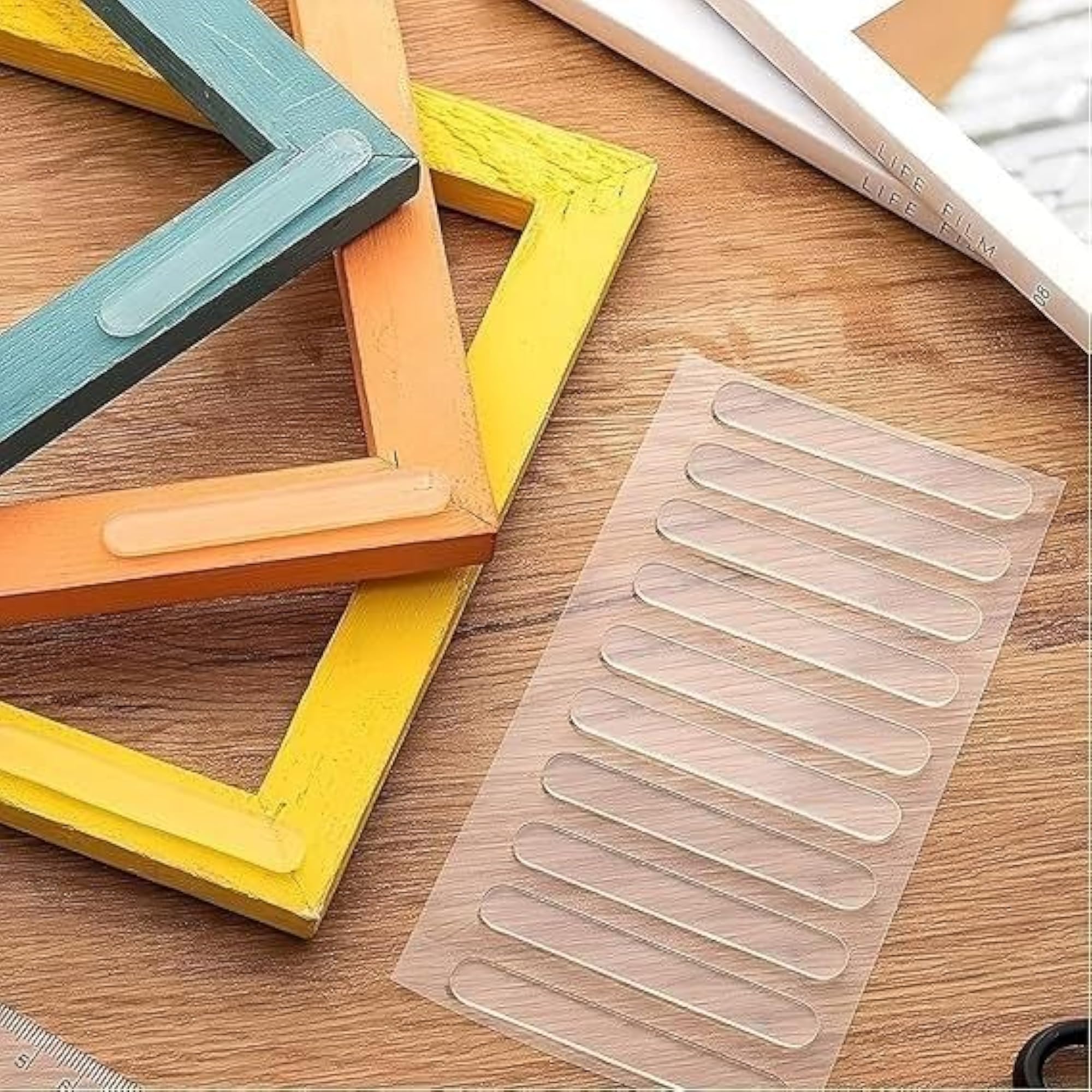 Self-Adhesive Door Bumper Pads, Wall Protectors, 10 pcs