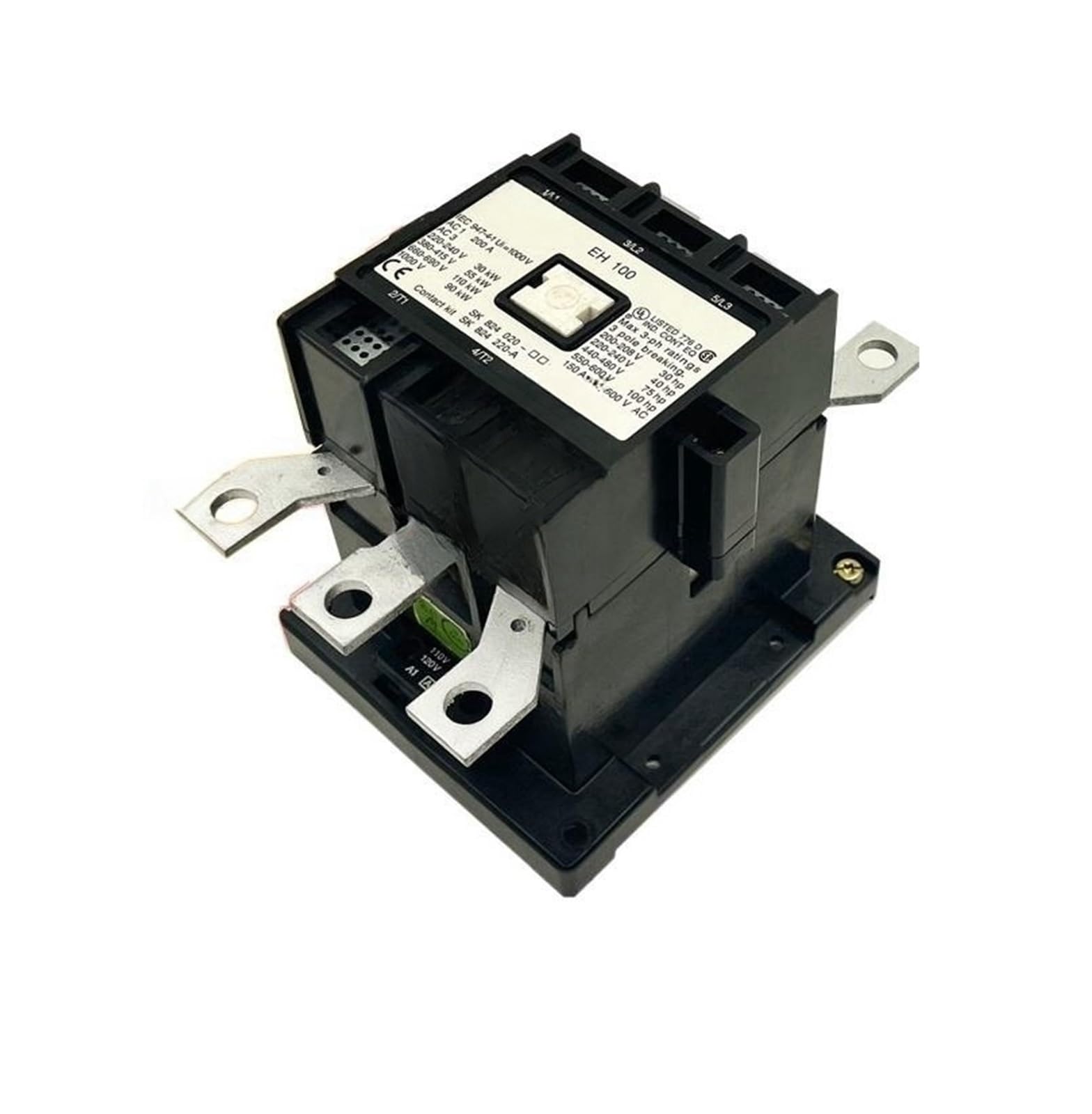 HEXEH contacteur Contacteur ca EH100 EH145 EH150 EH160 EH175 EH210 110V220 (Size : EH100)