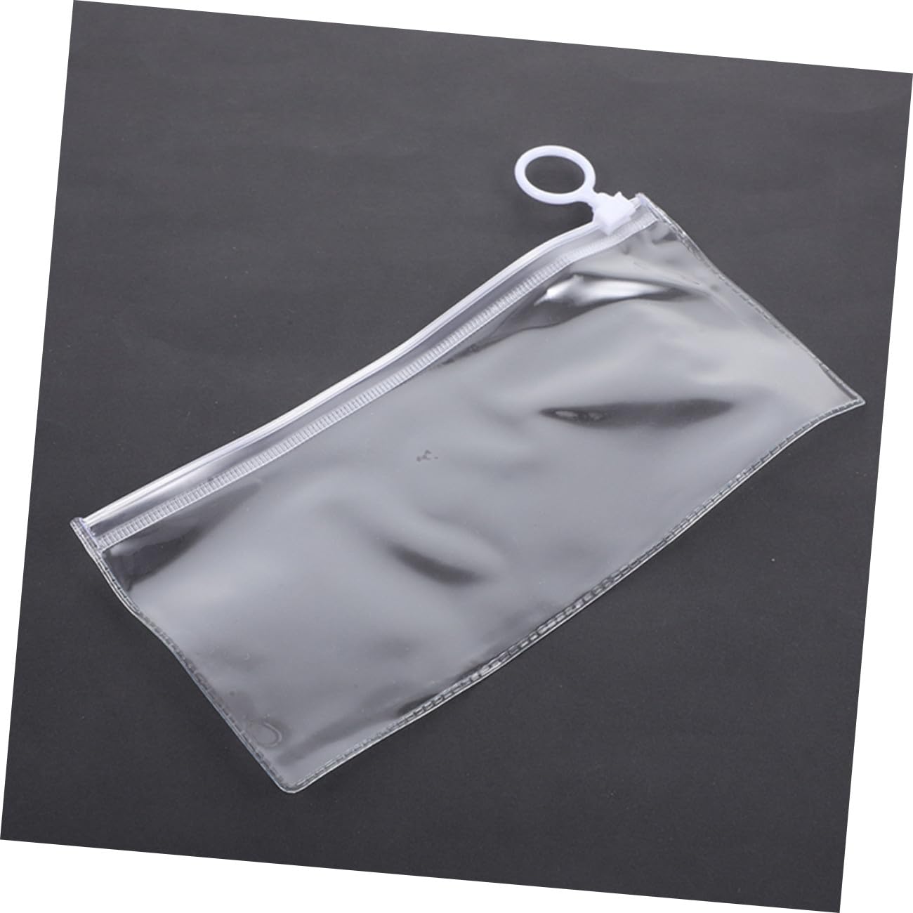 Lurrose 90piezas Estuche De Lápices Transparente De PVC De Organizador Portátil para Papelería para Adultos Almacenamiento Práctico y Conveniente