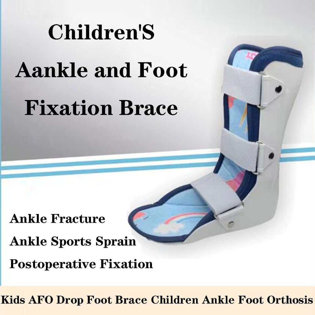 Ortesis de pie, Soporte for pie caído for Dormir for el Tratamiento de la Fascitis Plantar y tendinitis Aquiles(C Right,Large)