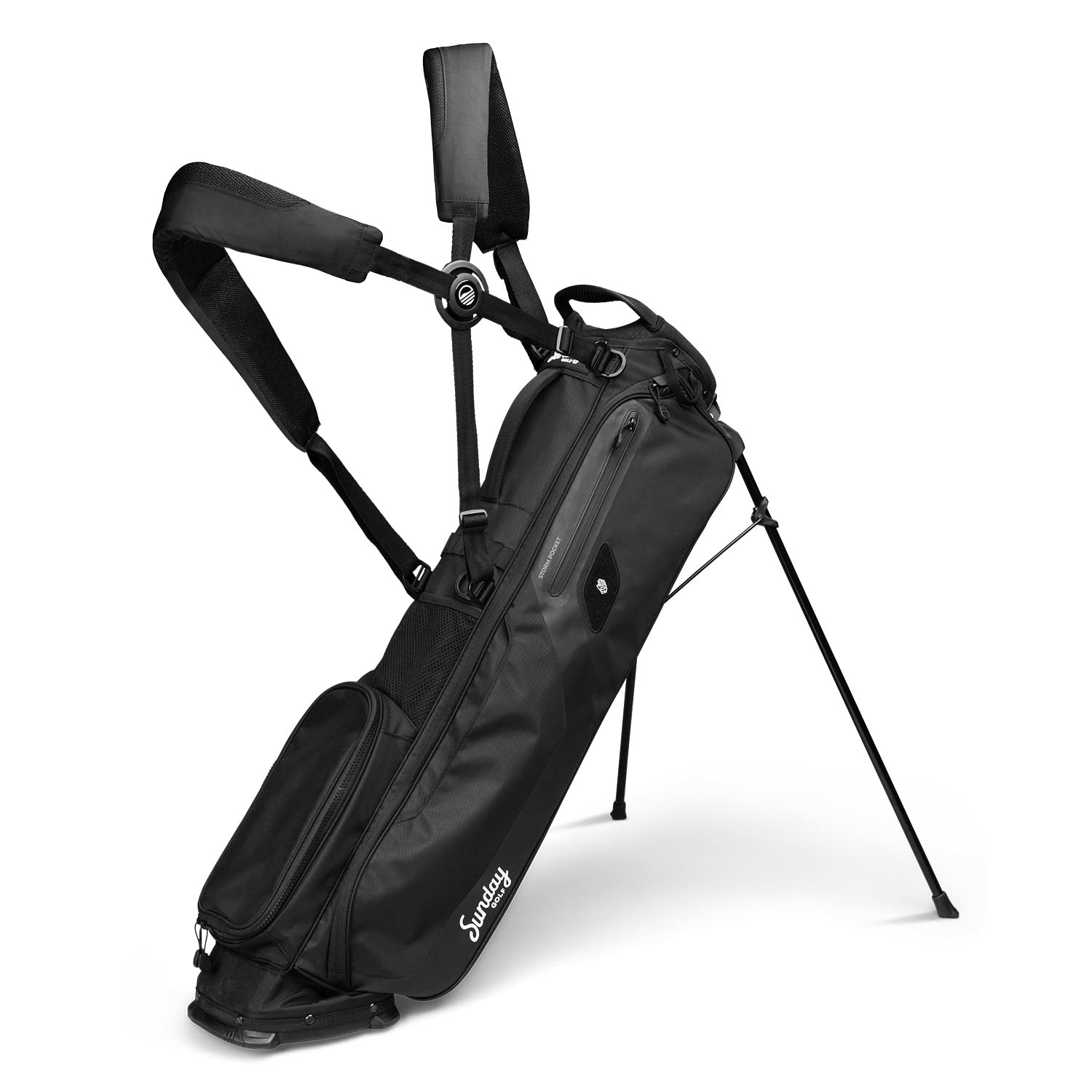 Sunday Golf Bolsa El Camino - Bolsa Liviana con Correa y Soporte - Fácil de Transportar - Par 3 y Campos estándar, 3.9 Libras