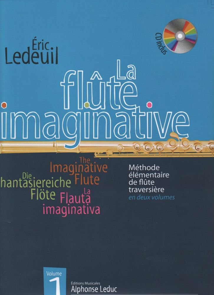 LEDUC LEDEUIL ERIC - FLUTE IMAGINATIVE VOL.1 + CD Méthode et pédagogie Bois Flute