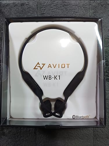 AVIOT WB-K1 ワイヤレスイヤホン 骨伝導 Bluetooth マイク付き