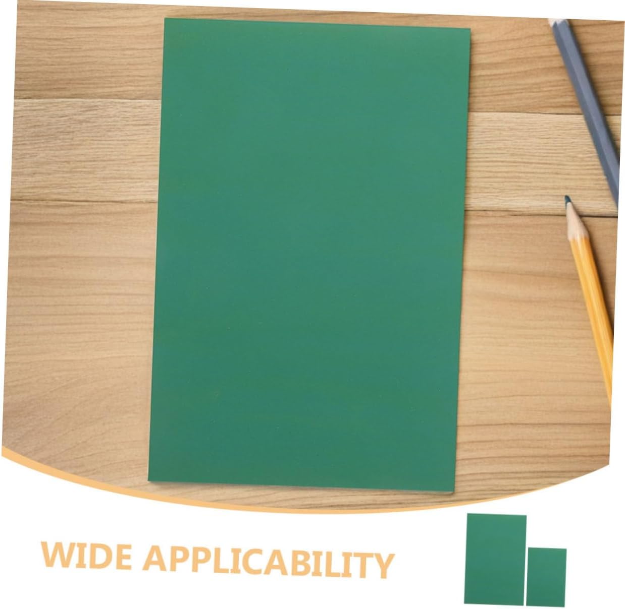 Angoily 2pcs PVC Linoleum Carving Blocks Portable Printmaking Plates for Beginners Lightweight Cutting Mats for Crafting Sturdy Engraving Material Supplies