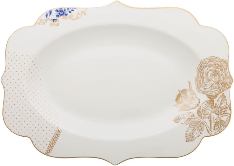 Pip Studio Royal White Oval Platter