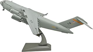 TANG DYNASTY(TM) 1:200 C-17 Globemaster III Military Transport Aircraft Metal Plane Model,US Air Force, Military Airplane Model,Diecast Plane,for Collecting and Gift