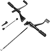 Vista 3 de XFMT - Reposapiés para motocicletas, compatible con Sportster