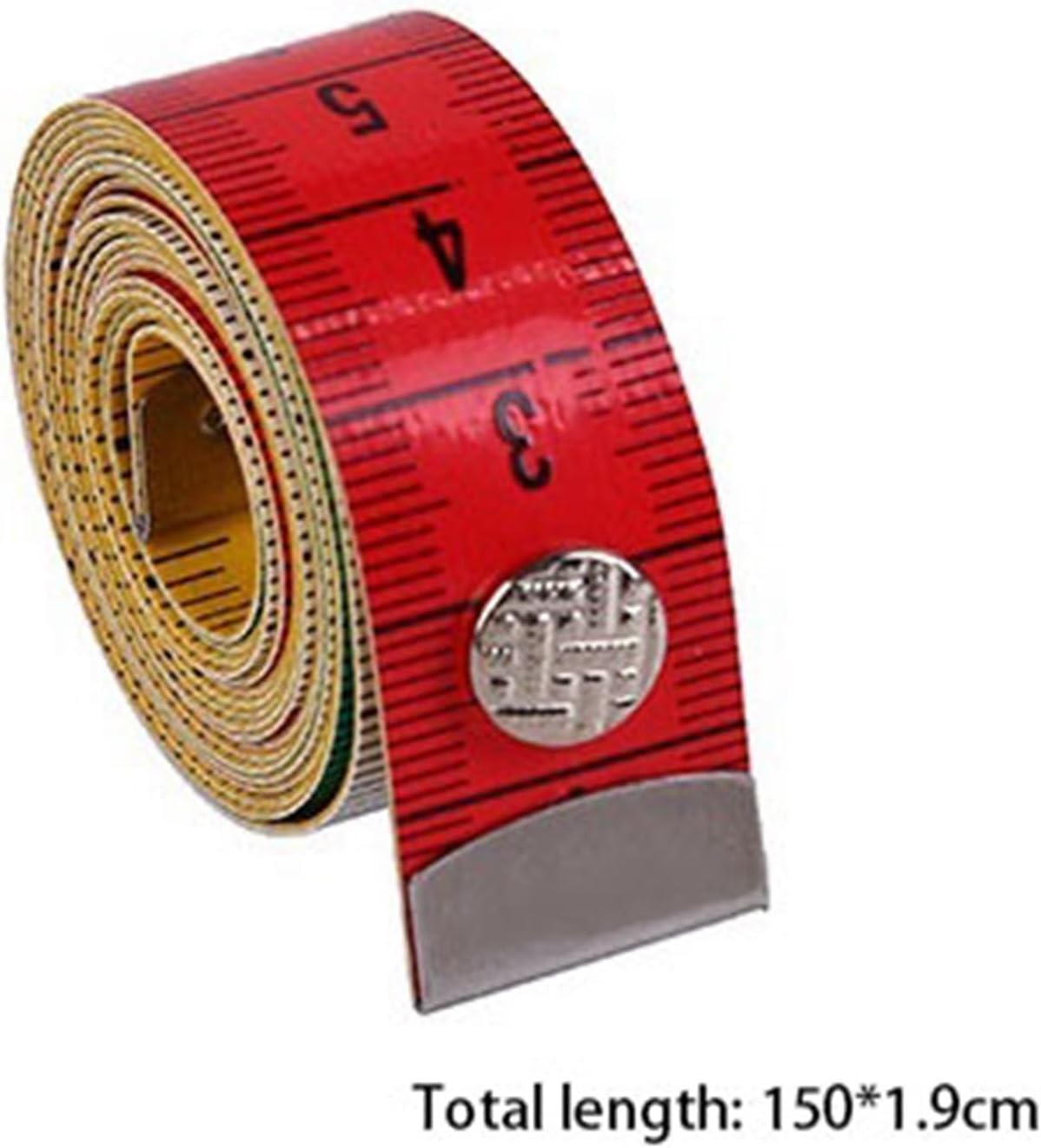 Tape Measures 150cm Color Buckle Tape Measure, Metric and British Double-Sided Color Tape Measure, Sewing Tape Measure