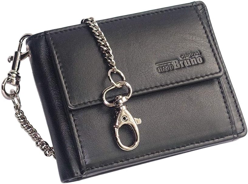 Buy Chain Wallet Small black Compact Online Panama | Ubuy