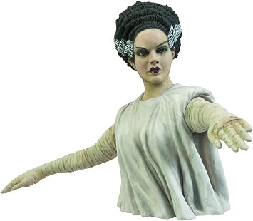 Diamond Select Toys Universal Monsters Bride of Frankenstein Bust Bank