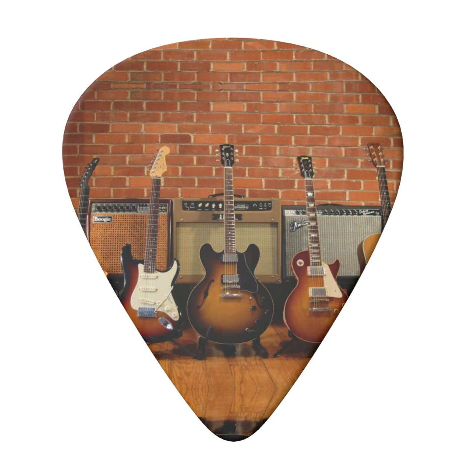 SEVENHEAD Lot De 24 Médiators De Guitare De 1,50 Mm Pour Guitare Acoustique, Guitare électrique, Basse – Accessoires De Guitare – Sensation Naturelle, Ton Chaud