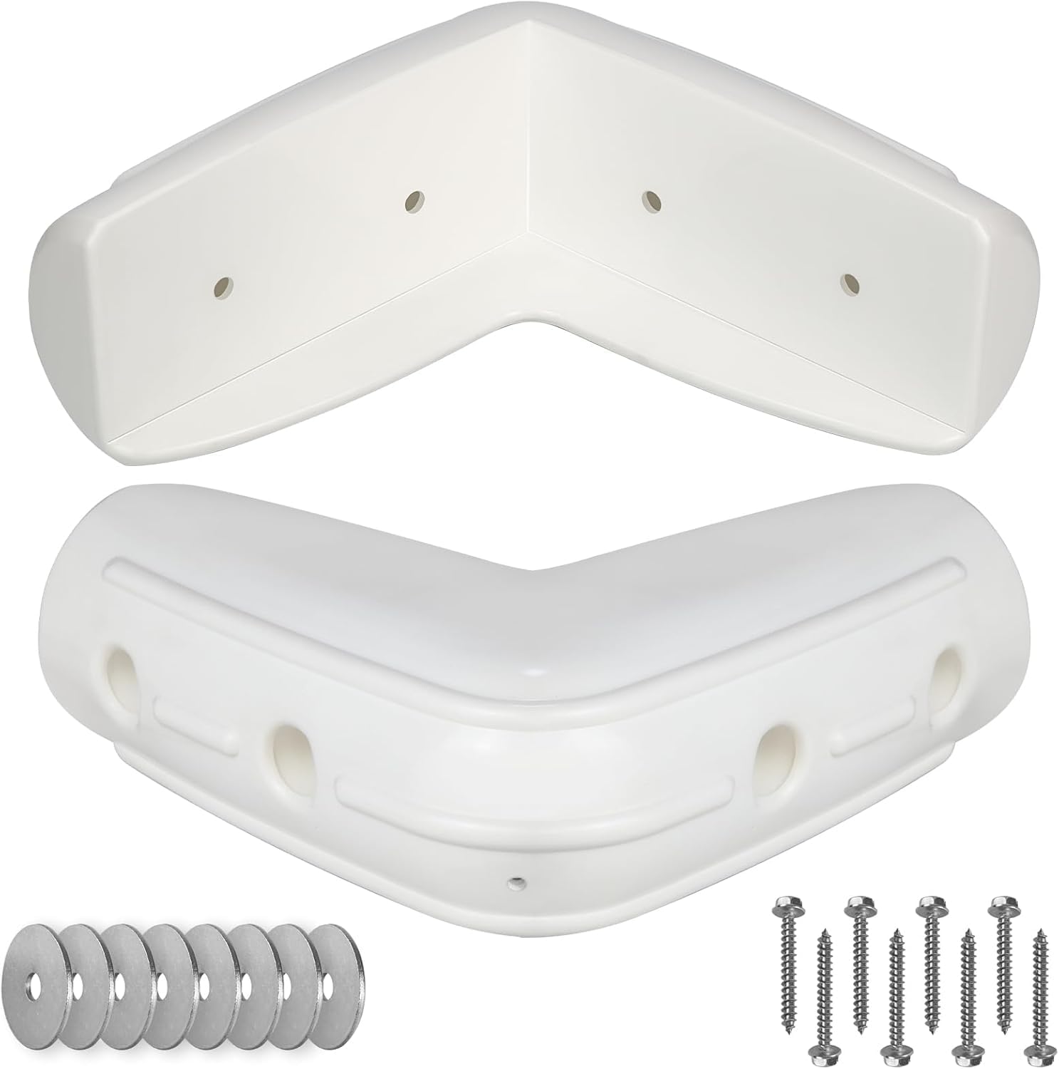 Corner Dock Bumper Fender, Marine Corner Dock Fender Bumper, Soft Dock Bumper Guards Dock Bumpers Dock Corner Side Edge for Boat Docks