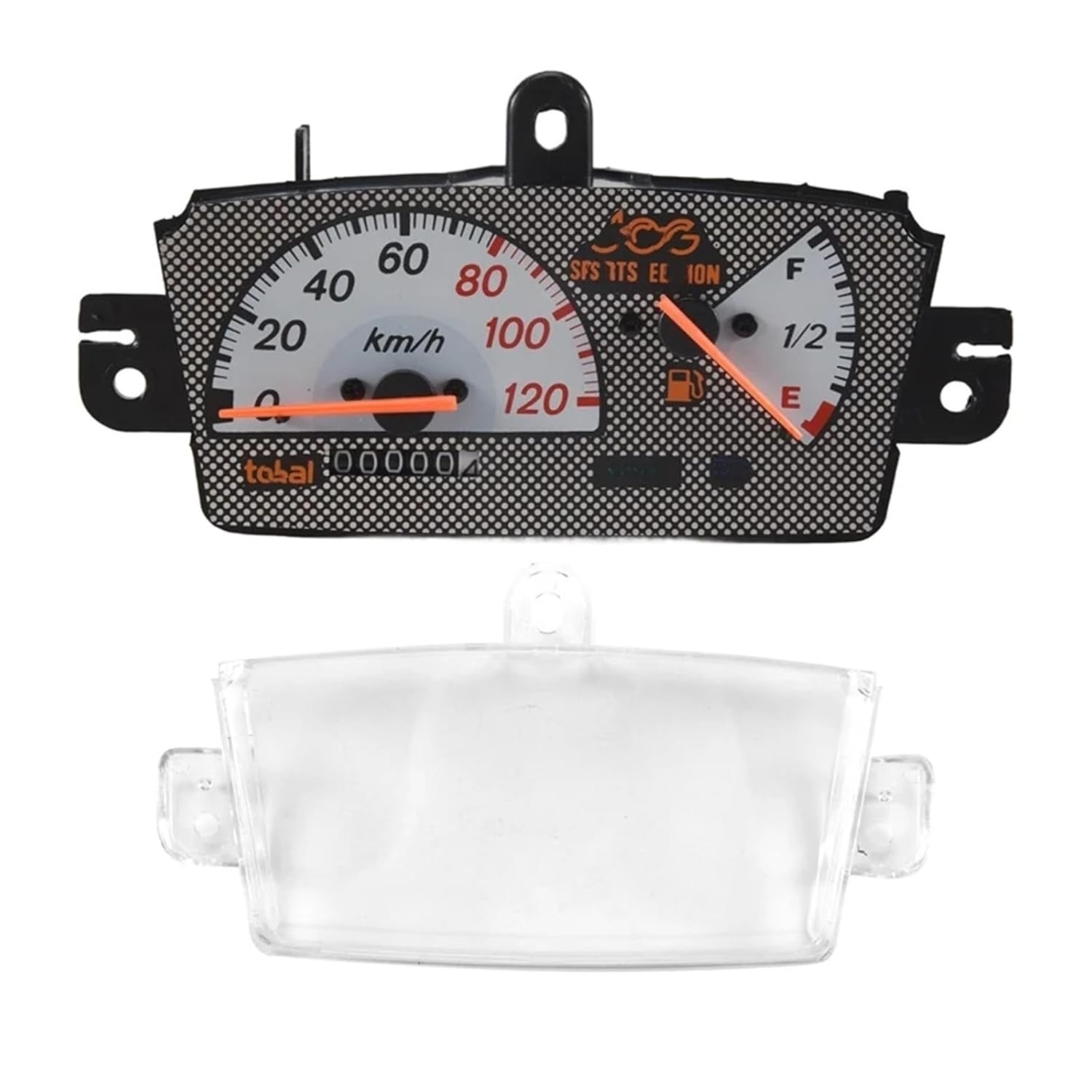 Motorcycle Speedometer Tachometer Motorcycle Digital Scooter Speedometer Instrument Assembly Odometer Gauge for JOG50/90 Jog 3KJ 3YK