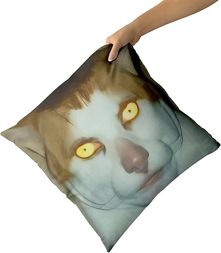 Miniatura 6 de Gaslight Gatekeep Girlboss Monday Left Me Broken Cat, Mr. Peebles, Singing Yellow, Eyed Cat, Waiting for Love, Funny Meme - Fundas de almohada,