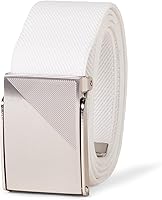 Vista 7 de Yaxa Essentials Men's Sport Web Golf Belt, Tactical Plaque Buckle