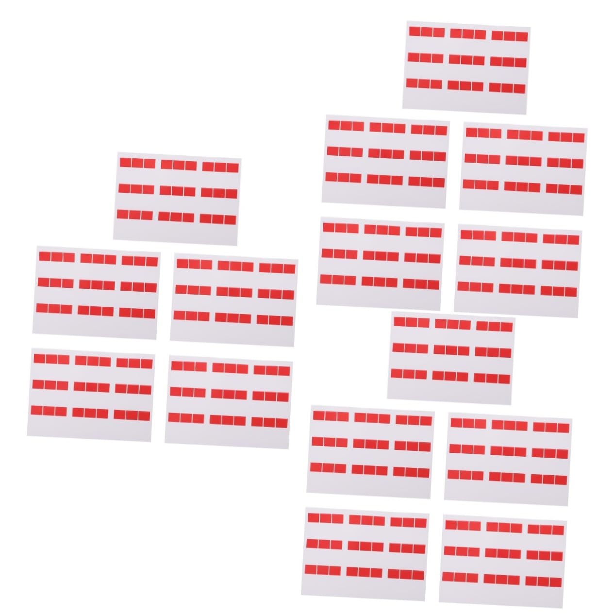 SHINEOFI 15pezzi Etichette Autoadesive Per Cavi Da Resistente Allo Strappo Per Identificazione e Suddivisione Cavi Adatte Per Uso Ed Esterno Facile Applicazione e Rimozione Design Pratico