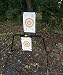 Viking Solutions Convertible Paper Target Holder/Gong Target Stand