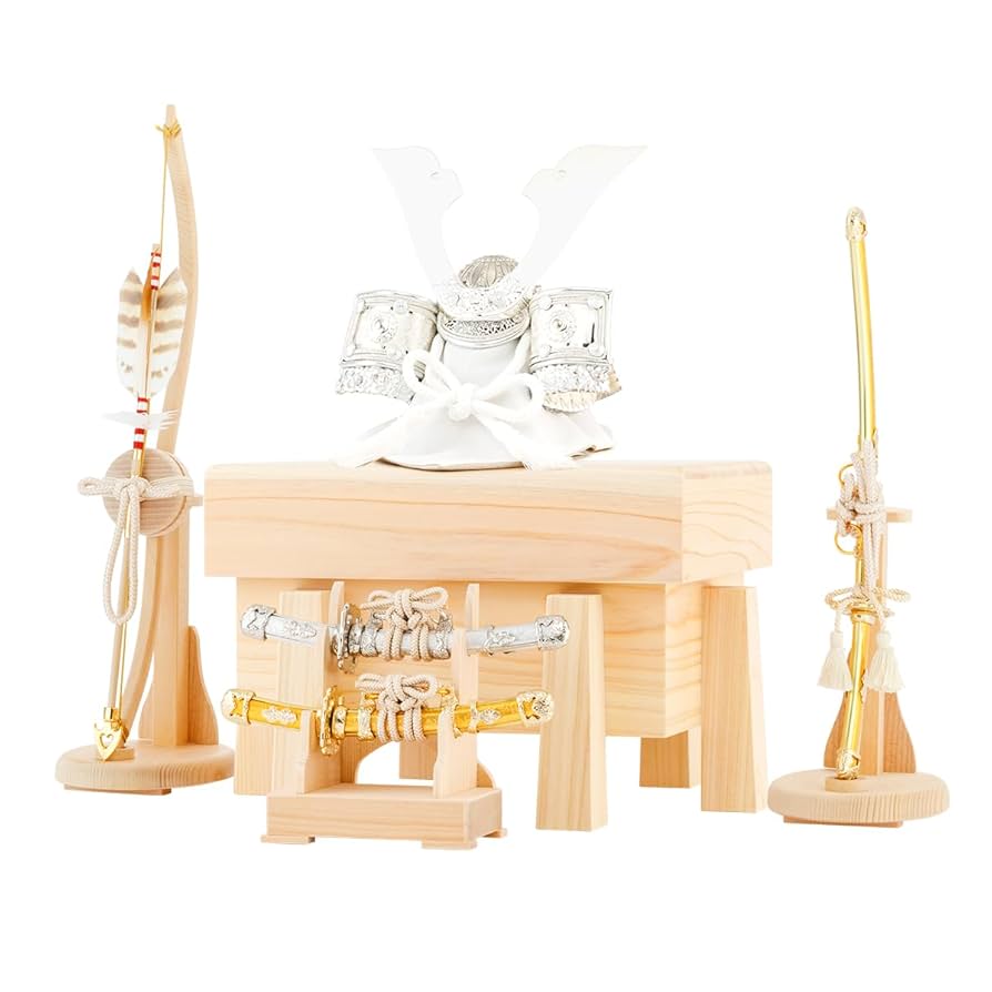 五月人形です。 五月人形 K-405 京兜平飾り 12号錆珠之兜【京甲冑】｜雛人形、五