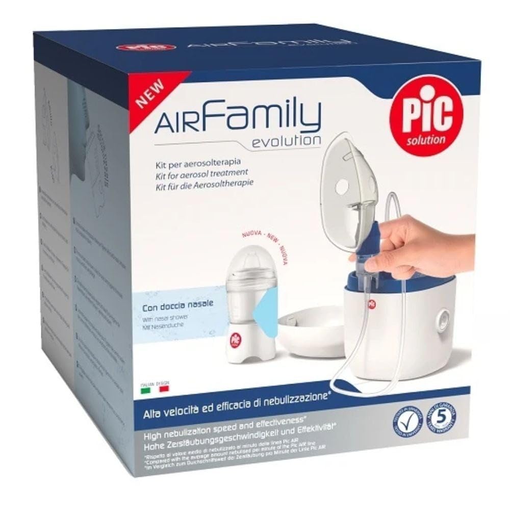 Pic AIRFamily Evolution Apparecchio Aerosol a Pistone