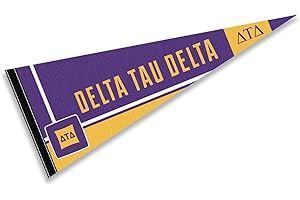 Delta Tau Delta Greek Pennant Banner Flag