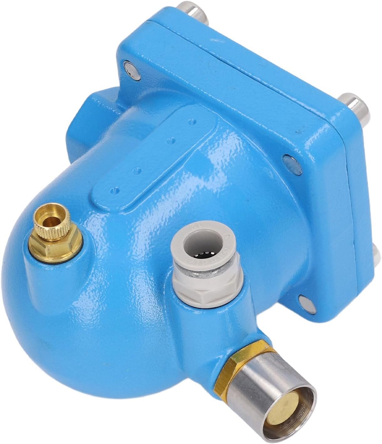 Pneumatic Automatic Drainer, Anti Air Blocking Die Cast Shell Low Loss Automatic Drain Valve for Air Compressor(Drainer Filter Installation Tube)
