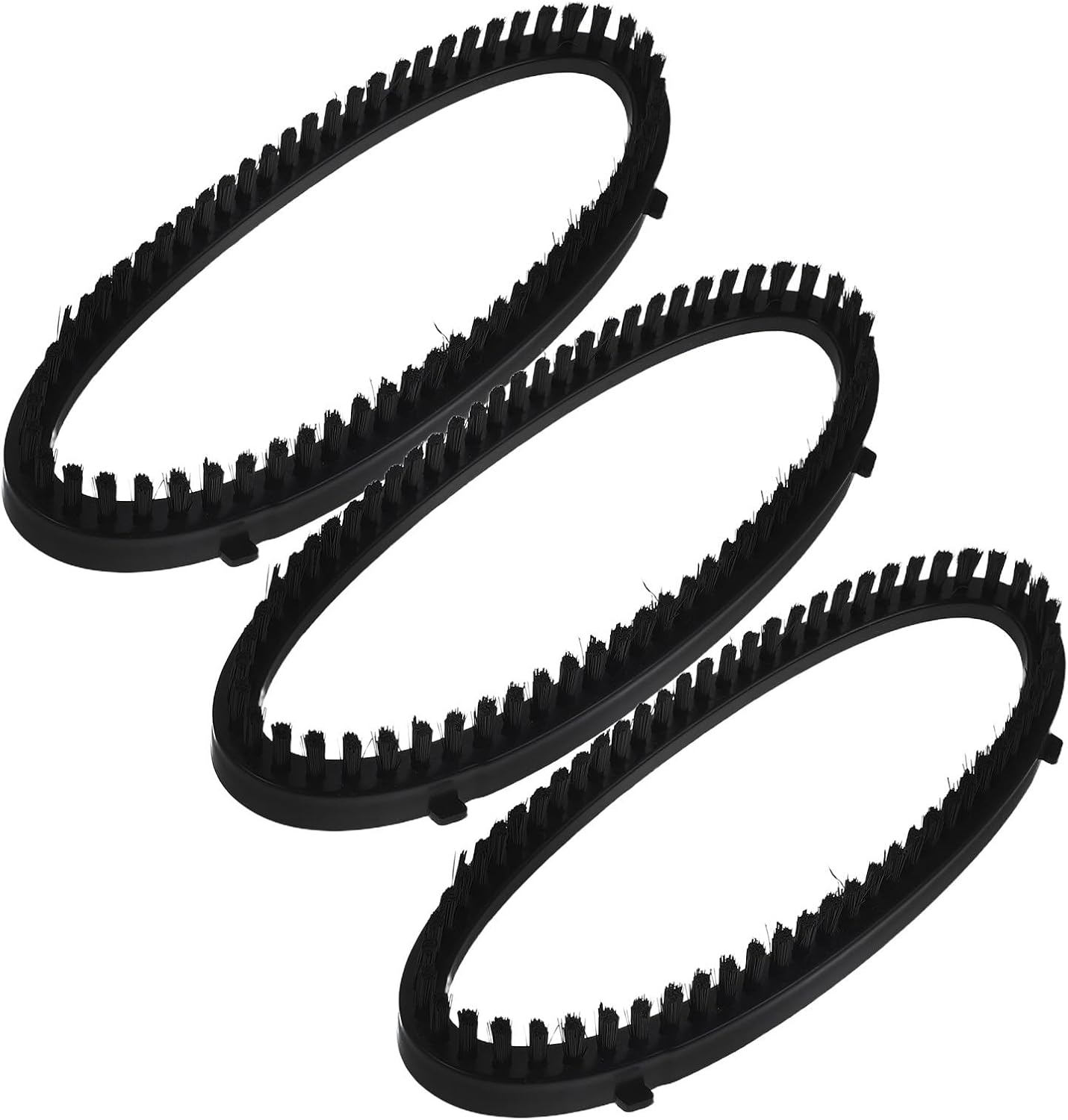 Replaceable Garment Steamer Brush Head 3pcs Set – Fabric Cleaning Nozzle Accessory for Garment Steamers – Steam Ironing Parts Attachment for Home and Travel Use