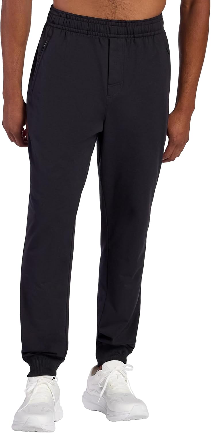 Gaiam Mens Chill Flex Jogger, Slim Fit, 30” Inseam, Stretch Midweight Material