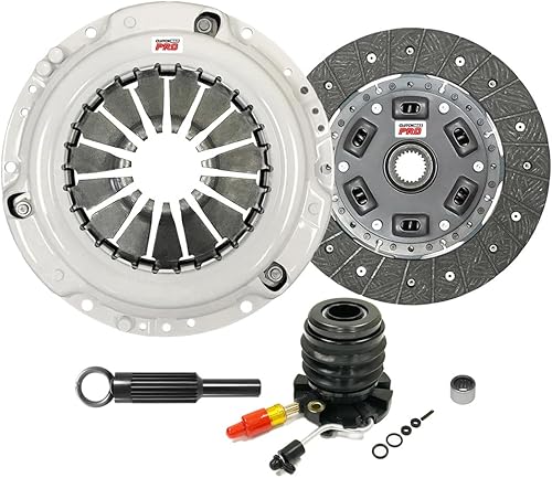 Kit de embrague OEM de servicio pesado ClutchMaxPRO con cilindro esclavo compatible con Ford Ranger 1995-2011 1995-2010 Mazda B2300 1998-2001 B2500