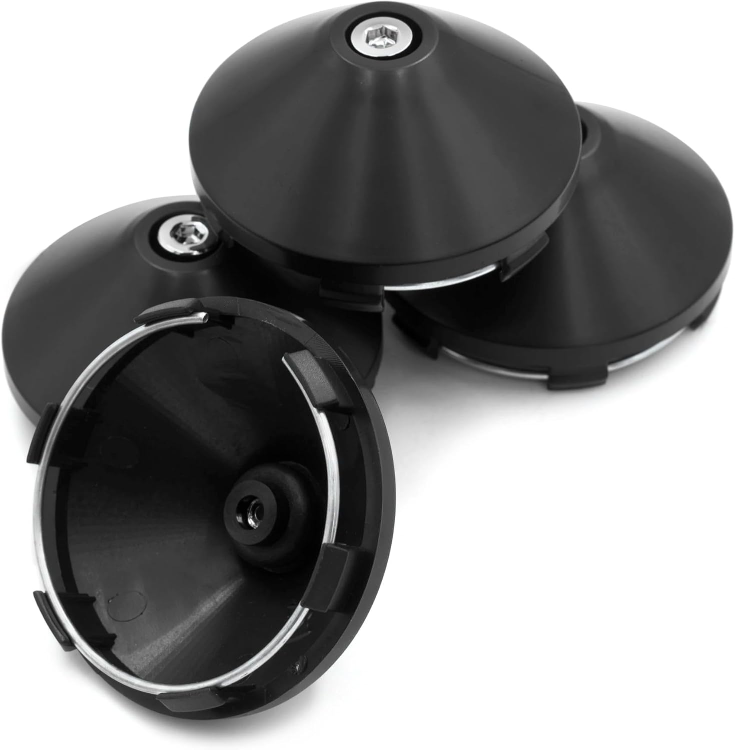 4PCS OD 66.5mm/2.62" ID 62mm/2.45" Center Cap Cover Wheel Hub Auto Replacement Parts Car Modification Accessories Decorations