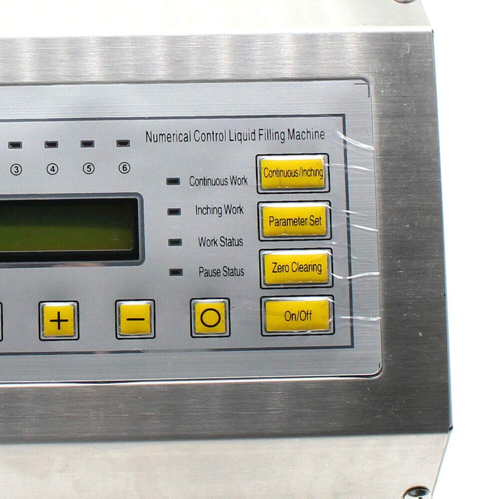 Máquina de llenado de líquidos 2-3500ml Precisión Pantalla LCD Digital portátil Llenadora automática de Botellas para champú, cosméticos y Bebidas