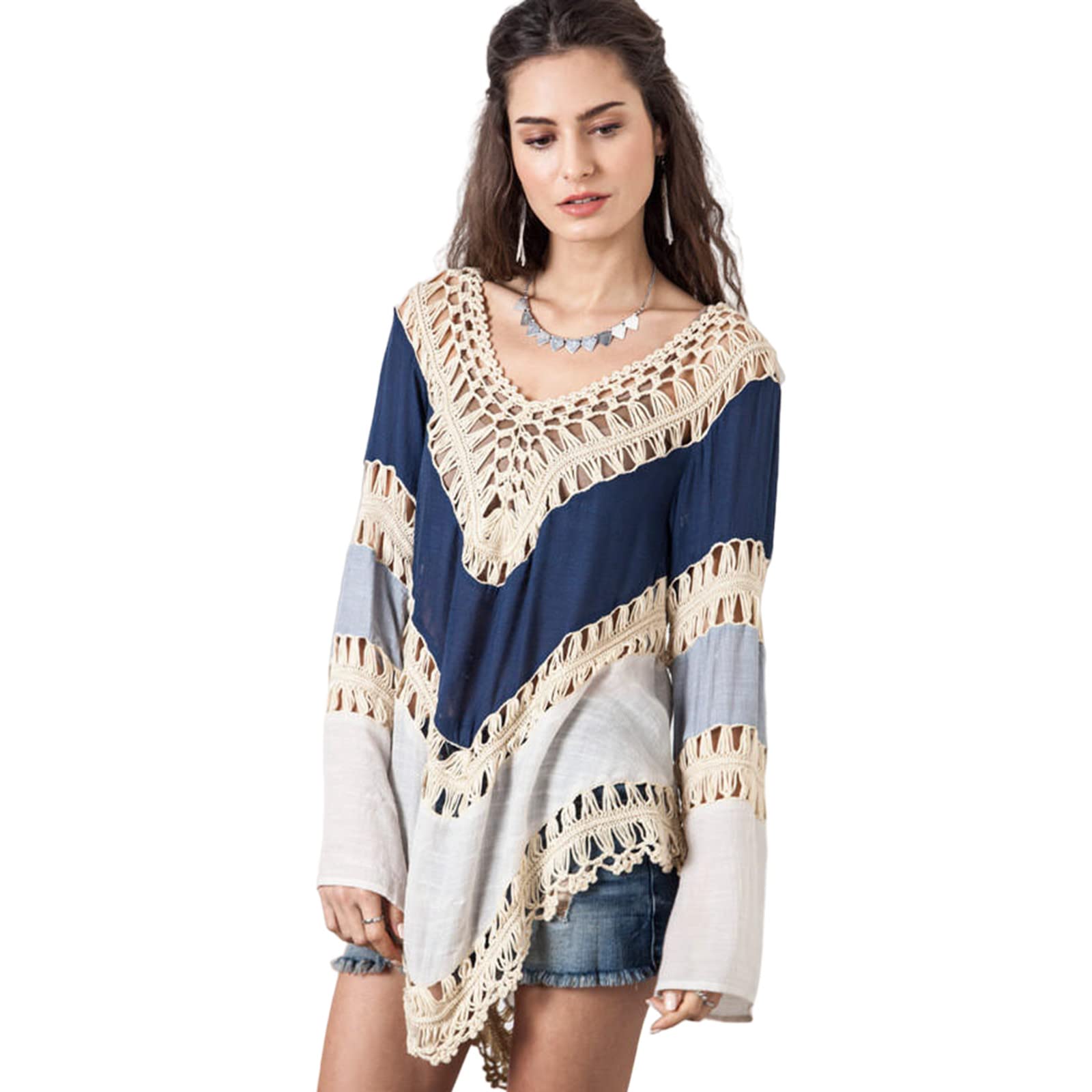 Vestido Playa Vacaciones En La Playa Holce Crochet KOOBS para mujer 8