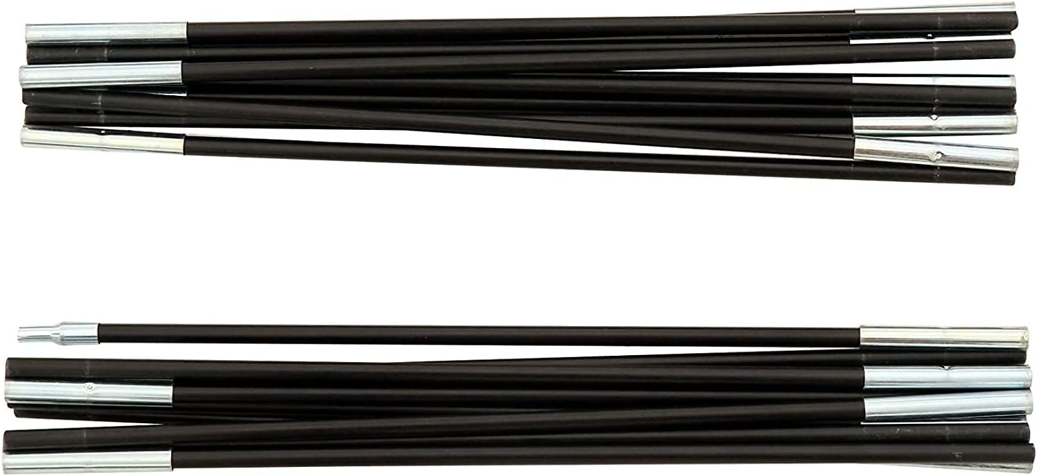 Gorich Beach Tent Poles for 3 Person Beach Tent for Replacement (4 Person Tent Poles)