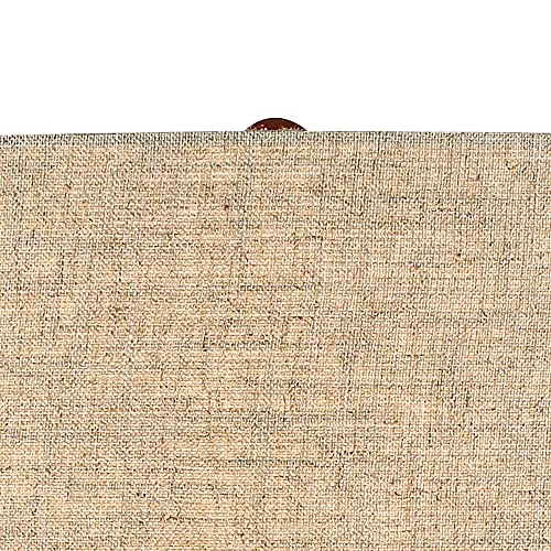 360 Lighting Rocco Mid Century Modern Table Lamp 30" Tall White Wave Geometric Ceramic Oak Wooden Neck Tan Fabric Drum Shade For Living Room Bedroom House Bedside Nightstand Home Office #TOP2