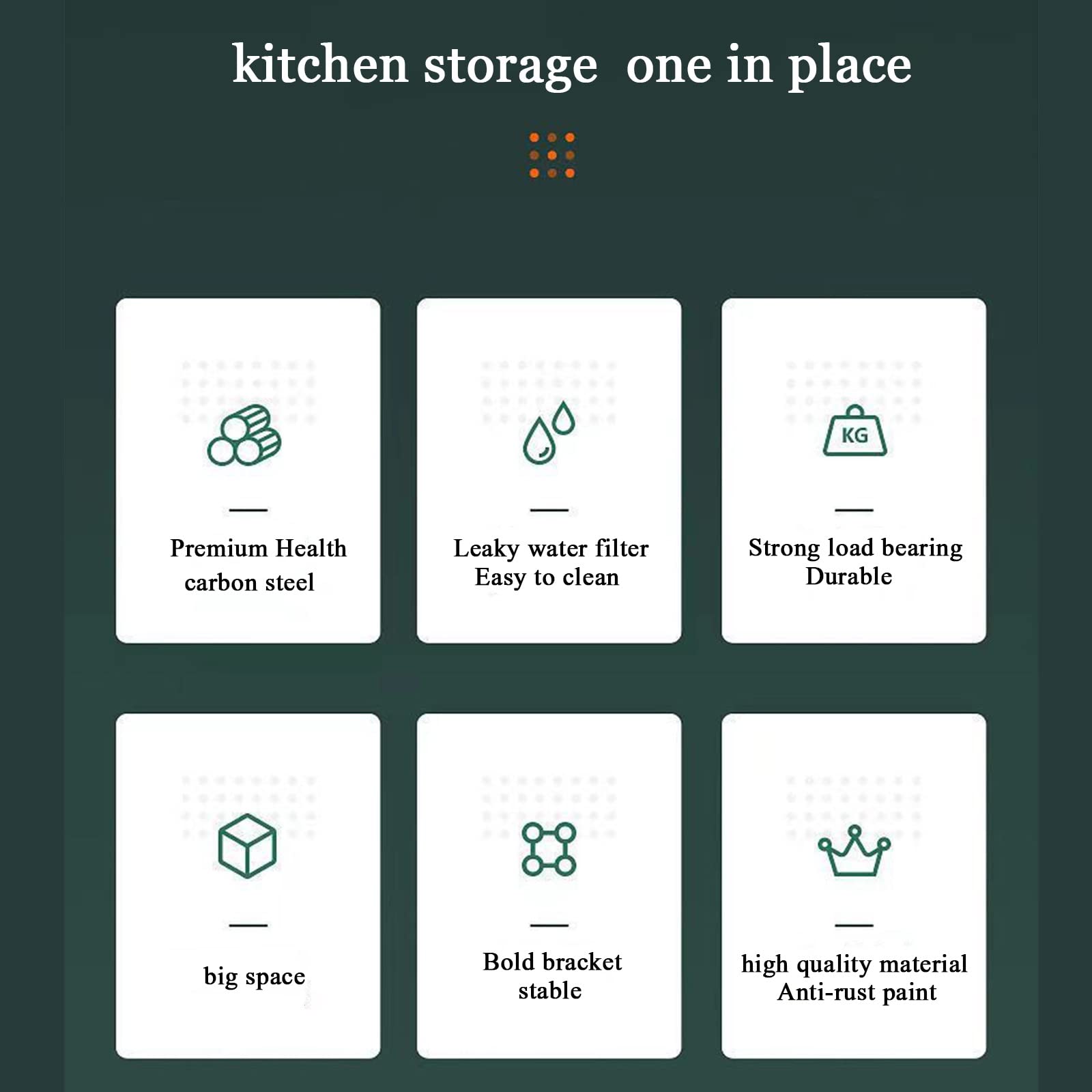 Estante para especias de 3 niveles, estante para secar platos, escurridor de platos grande ajustable para almacenamiento, organización del mostrador de la cocina, juego compacto de escurridor para p