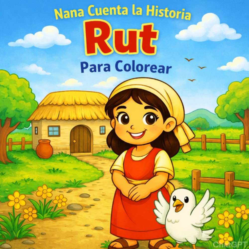Nana nos Cuenta la Historia de Rut para Colorear