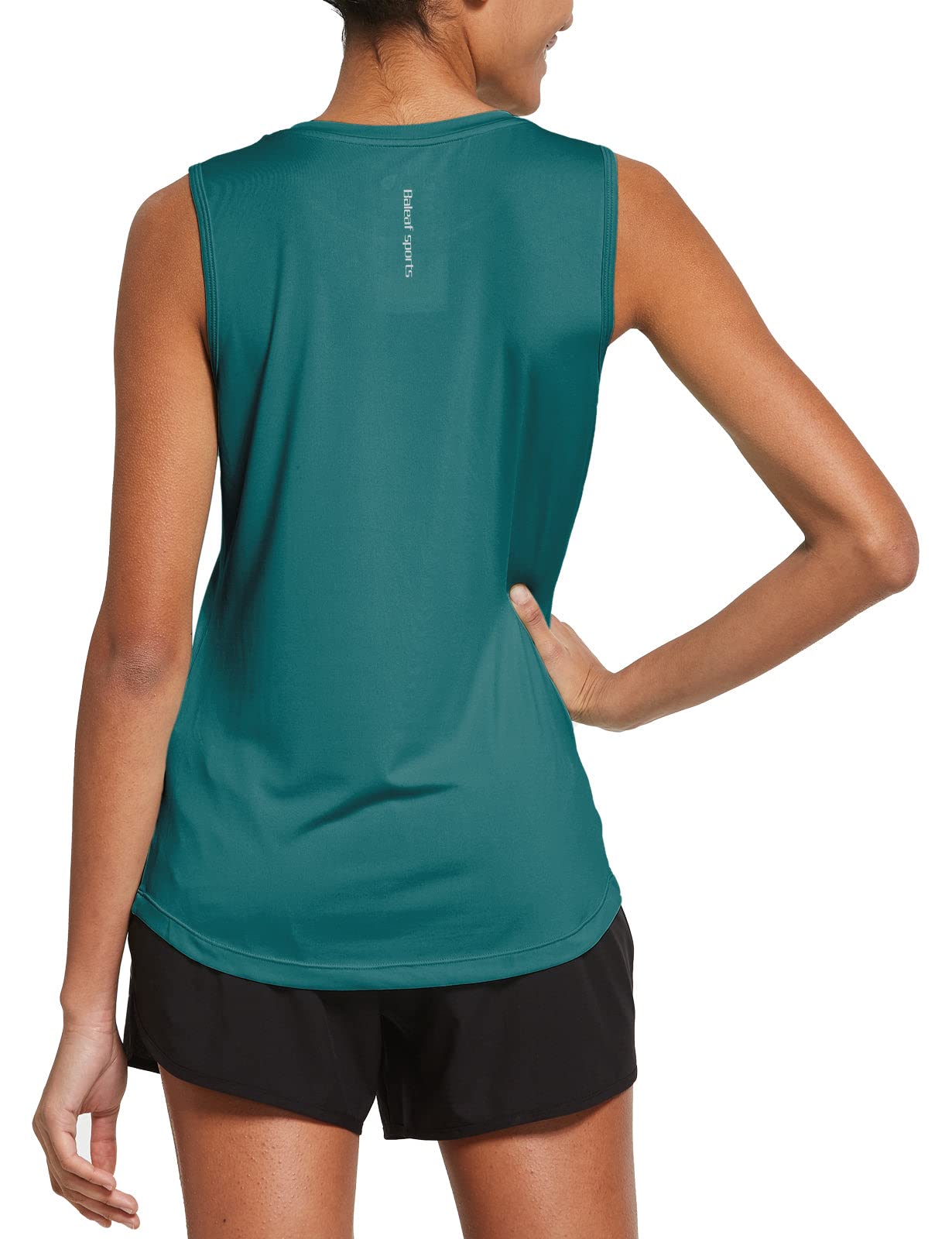 baleaf Workout Tank Tops for Women Sleeveless Running Athletic Loose Fit Yoga Tops Active Shirts Sports Gym Exercise