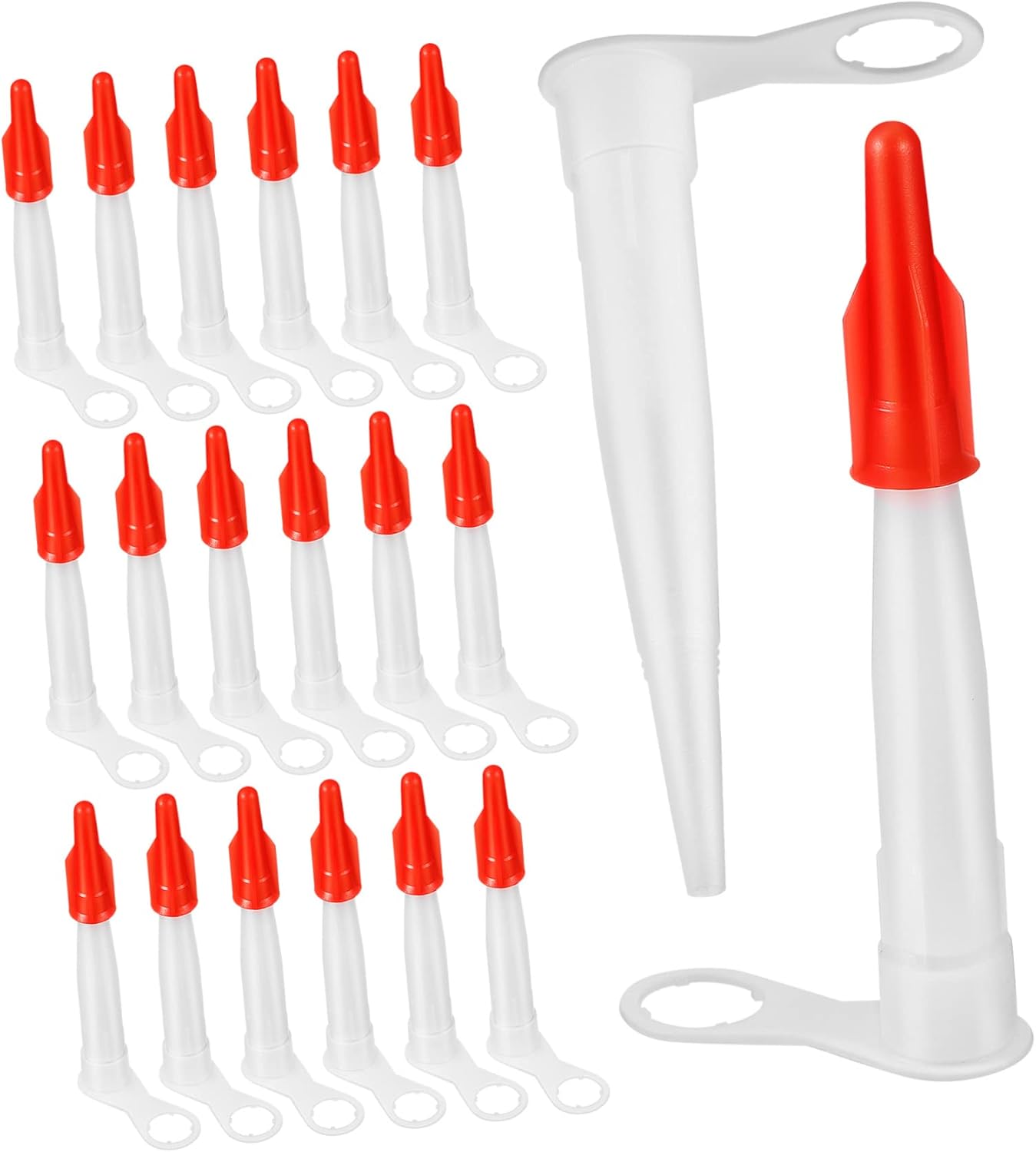 20 Pcs Nozzle Silicone Caulk Extension Nozzle Tips Caulking Nozzle