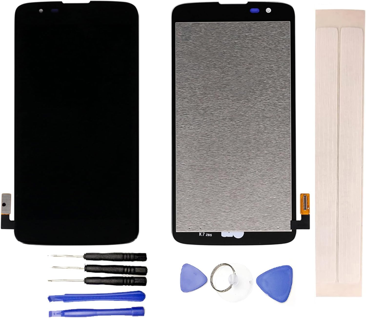 LCD Display & Replacement Touch Screen Digitizer Assembly with Free Tools for L-G Tribute 5 K7 MS330 LS675 Black