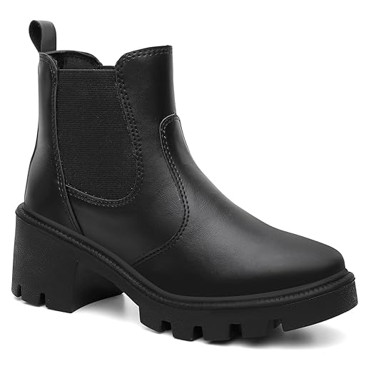 Bota Feminina Chelsea Coturno Cano Curto Elástico Galocha Moda Conforto