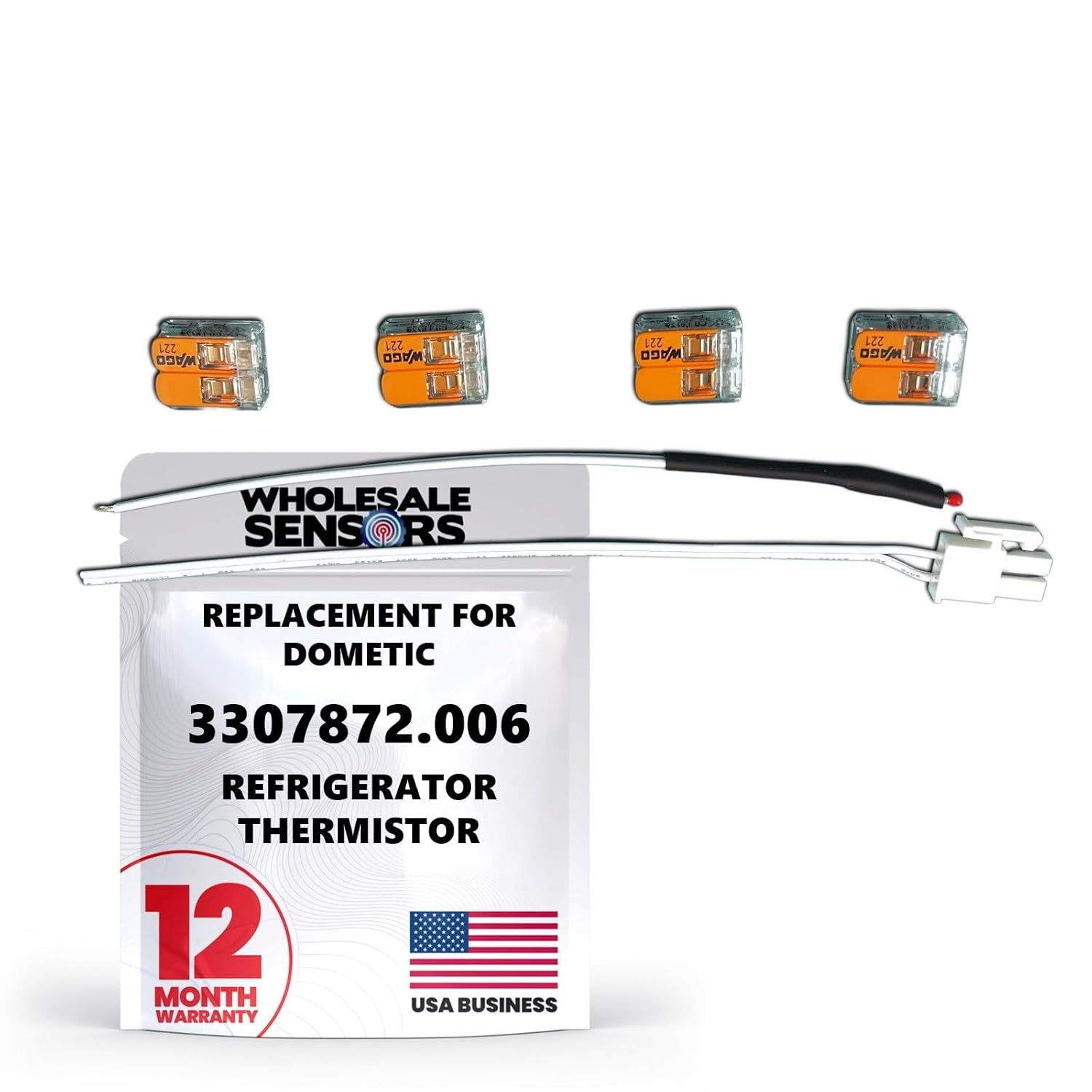 Dometic 3307872.006 Replacement Thermistor Assembly Kit for RV Refrigerator 12 Month Warranty