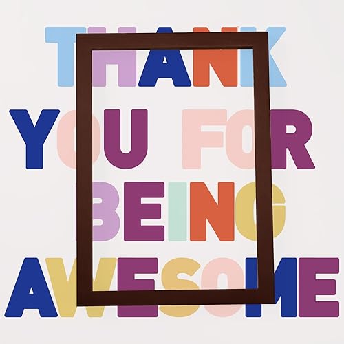 Miniatura 4 de Panelee 145 piezas de 20 hojas de calcomanías grandes de vinilo de 4 pulgadas, calcomanías de letras del alfabeto, letras con números,