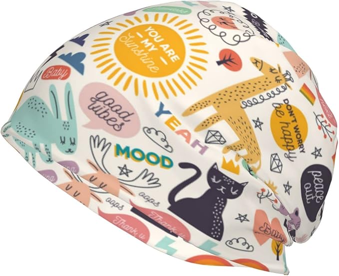 Amazon ニット帽 ビーニー 秋 冬 帽子 動物柄 クマ キリン 猫 ウサギ ワッチビーニー ニットキャップ ビーニーキャップ 伸縮性 ソフト ふわふわ 肌にやさしい 無地 おしゃれ シンプル 調整可能 通勤 通学 自転車 アウトドア 男女兼用 服 ファッション小物 通販