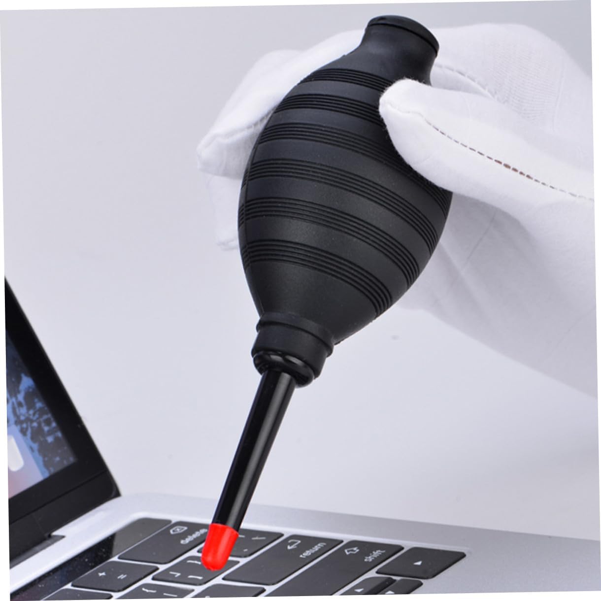 Camera Air Blower Dust Squeeze Bulb Pump for Lens Keyboard and Succulent Cleaning, Portable Compressed Air Duster for Electronics and Photo Equipment Style