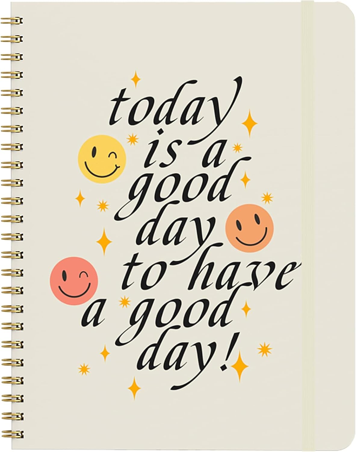 2026-2027 Planner - 2026-2027 Planner Weekly and Monthly from July 2026 - June 2027, 6.3”x 8.5”, Calendar Planner for Women with Tabs, Spiral Bound, Inner Pocket, Perfect for School Office Supplies-Smiley Face