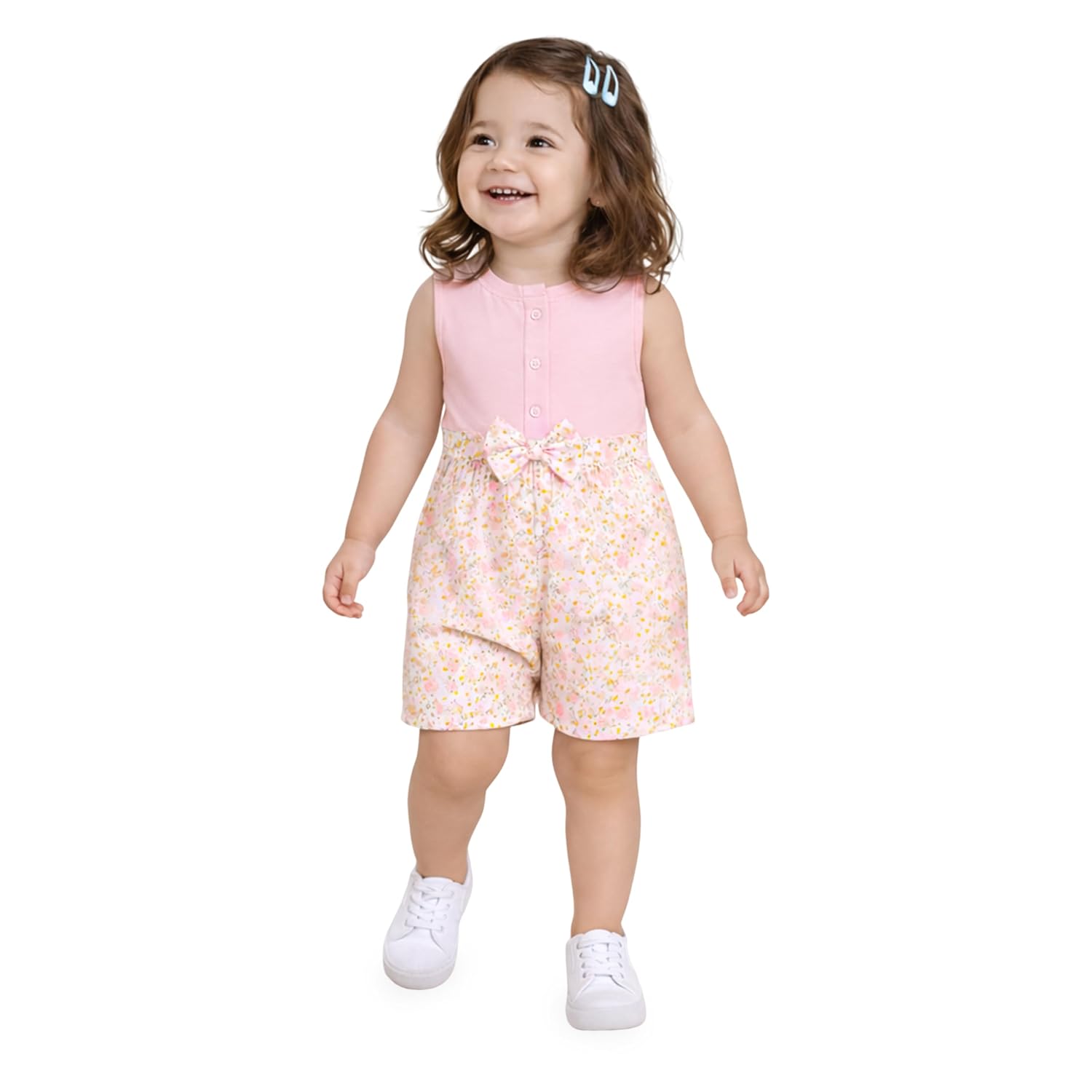 Kidbea Girls' Cotton Jumpsuit | Ultra Soft, Comfortable Sleeveless One-Piece Outfit with Floral Prints for Kids - Review, Price and Buying Guide