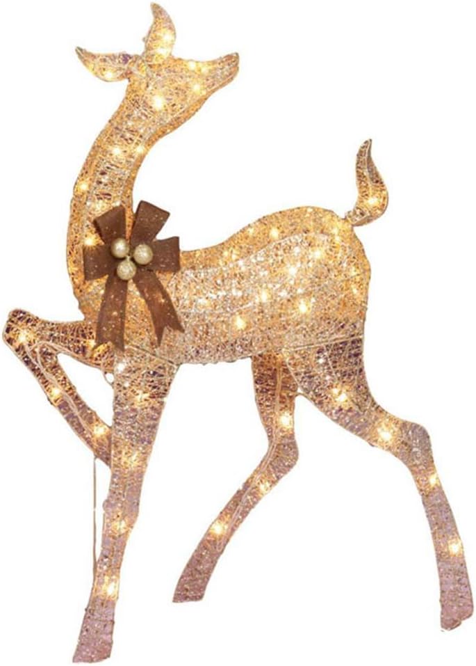 US Glittering Champagne Standing Doe