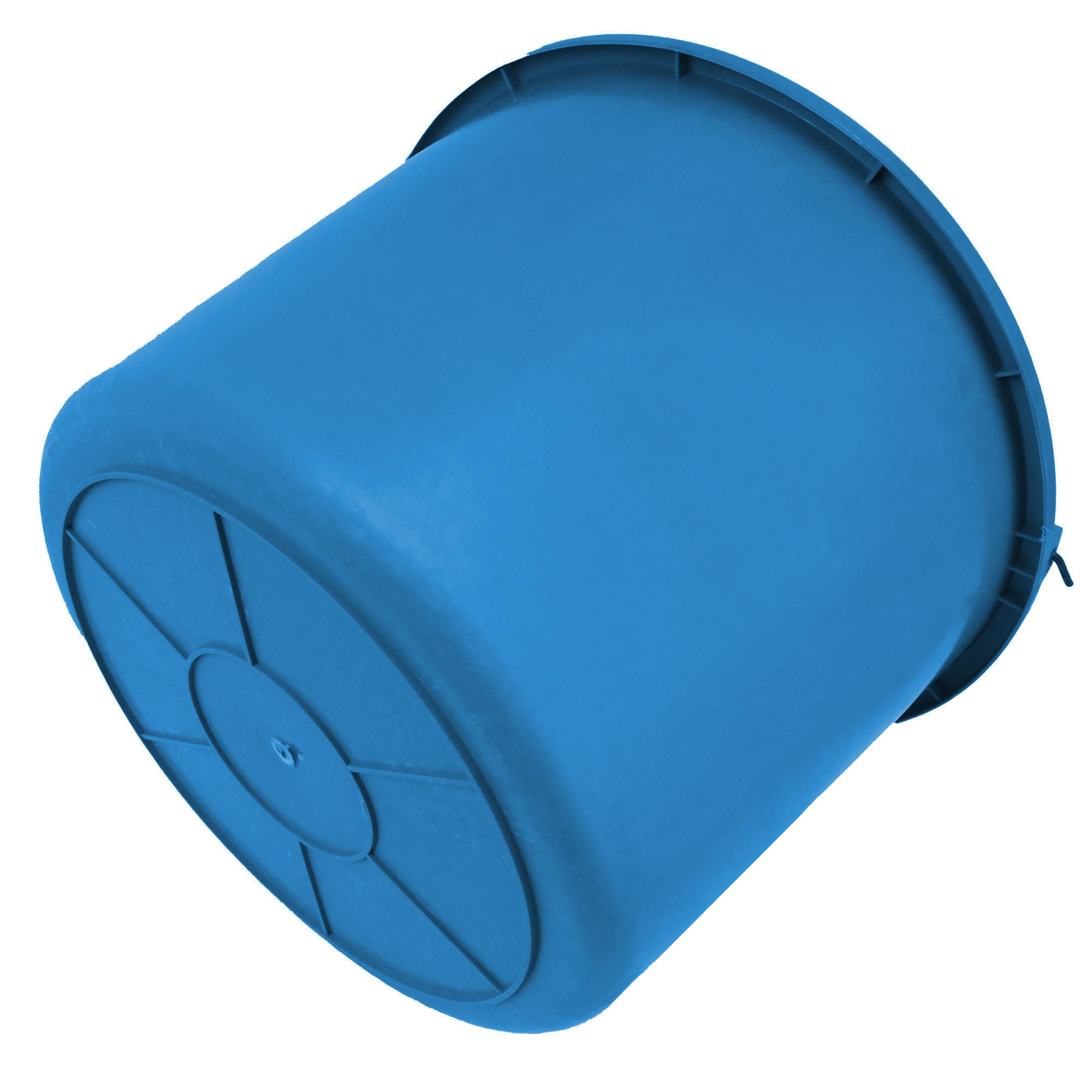 Lot de 10 seaux avec étrier en métal - 12 l - En plastique - Avec anse - Seau de récolte - Seau de nettoyage - Idéal pour le jardin, le chantier