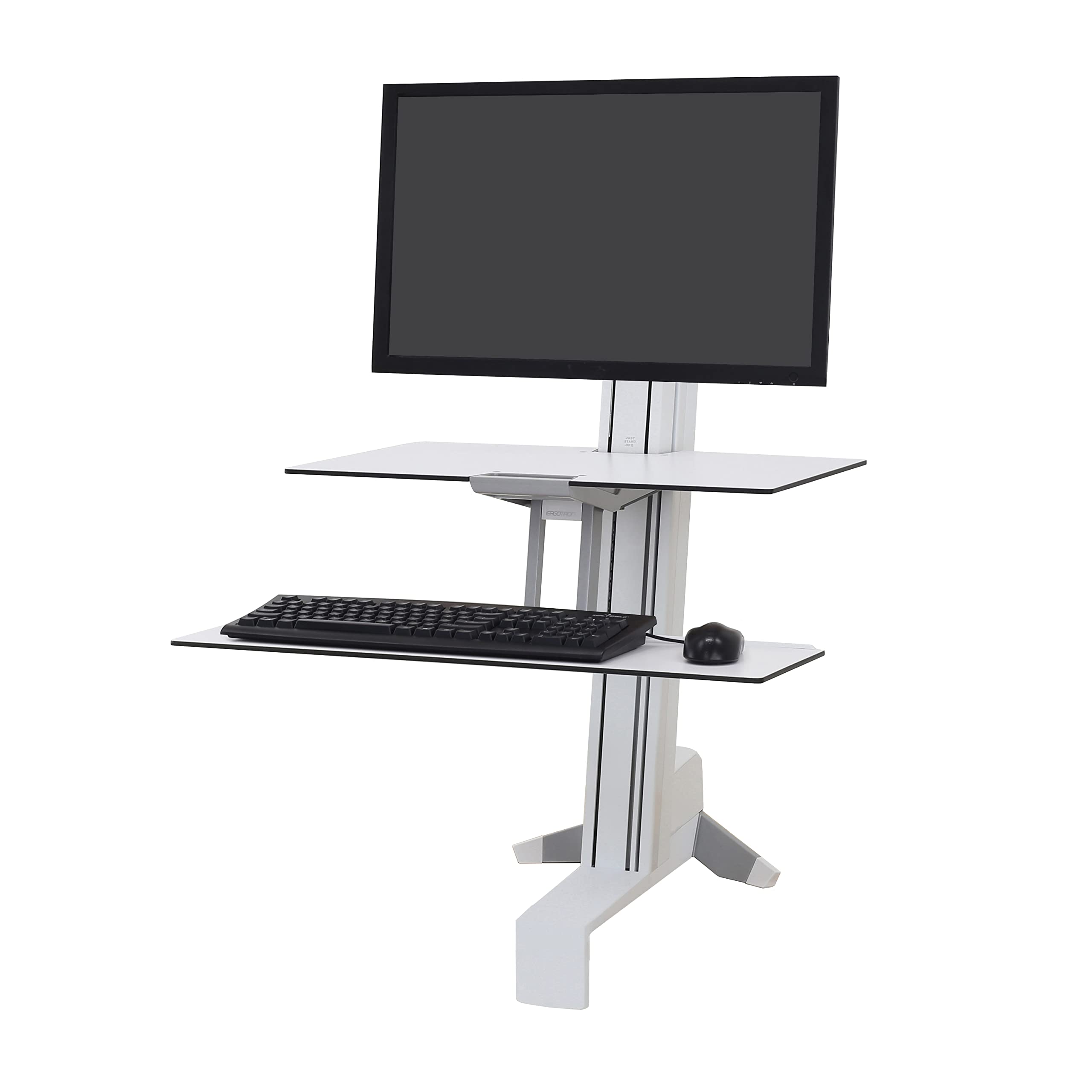 Amazon.com: Ergotron – WorkFit-S HD Single Monitor Standing Desk