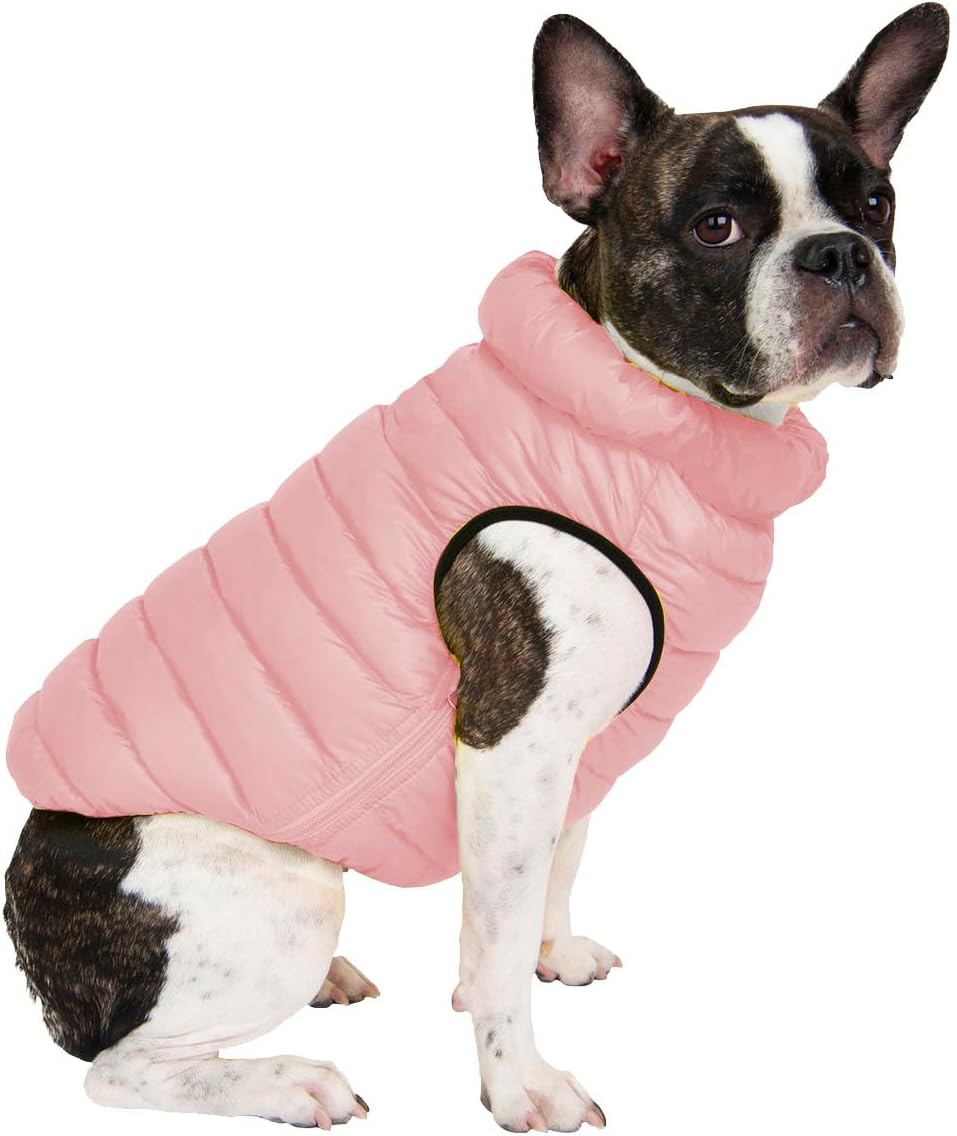 Pet Life ® Pursuit Quilted Ultra-Plush Thermal Insulated Side-Zippered Easy-On Winter Dog Jacket Pet Coat